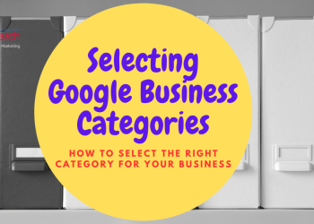 Selecting Google Business Profile Categories